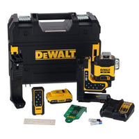 DeWALT DCLE34035D1 18V Groene Lijnlaser – Precisie met Afstandsbediening voor Professionals - 5035048834633 - DCLE34035D1-QW - Mastertools.nl