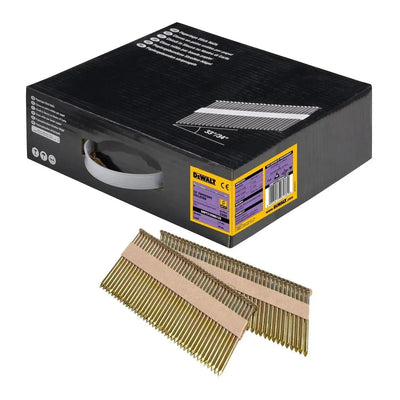 DNPT31R90G12Z 33º Papiergebonden Spijkers 3.1x90mm Verzinkt / Geringd VE=2200