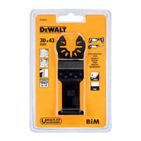 DeWALT Multitool Zaagblad BIM tbv Hout met Nagels 43x31mm VE=1 - 5035048099247 - DT20701-QZ - Mastertools.nl