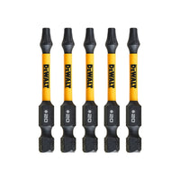 DeWALT DT7395T Extreme Impact Torsion Schroefbits T20 50mm 5 Stuks - 5035048089385 - DT7395T-QZ - Mastertools.nl