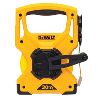 DeWALT DWHT34218-0 Landmeter Glasvezel 30m x 12,7mm Open Kast - 3253560342180 - DWHT34218-0 - Mastertools.nl