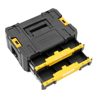 DeWALT DWST1-70706 TSTAK-BOX IV met 2 ondiepe lades met 9 vakjes - 3253561707063 - DWST1-70706 - Mastertools.nl