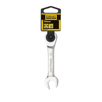 Stanley FMMT13109-0 FatMax Stubby Ringsteeksleutel met ratel 12mm - 3253560131098 - FMMT13109-0 - Mastertools.nl