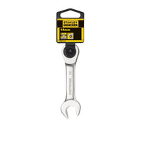 Stanley FMMT13112-0 FatMax Stubby Ringsteeksleutel met ratel 14mm - 3253560131128 - FMMT13112-0 - Mastertools.nl