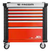 Facom JET Gereedschapswagen Rood met 6 laden M4 - JET.6M4A - 3662424106699 - JET.6M4A - Mastertools.nl