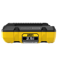 Stanley SFMCB6025 FATMAX® V60 Accu 54V 2.5Ah - 5035048727270 - SFMCB6025-XJ - Mastertools.nl