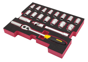 Stanley FMHT0-74297 FATMAX® TSTAK Insert Doppenset 1/2’’- 20-delig - 3253560742973 - FMHT0-74297 - Mastertools.nl