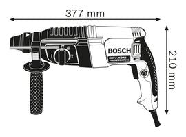 Bosch Professional GBH 2-26 Combihamer SDS+ 2,7J 830W in koffer - 06112A3000 - 3165140859127 - 06112A3000 - Mastertools.nl