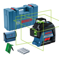 Bosch Professional GLL 3-80 G Kruislijnlaser Groen in Koffer - 0601063Y00 - 4059952524870 - 0601063Y00 - Mastertools.nl