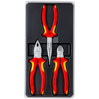 Knipex 00 20 12 Elektro-set - 3-delig - 4003773012412 - 00 20 12 - Mastertools.nl