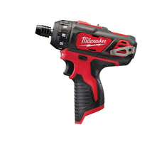 Milwaukee M12 BD-0 Accu Subcompactschroevendraaier 12V Basic Body M12™ - 4933441910 - 4002395002566 - 4933441910 - Mastertools.nl