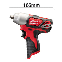 Milwaukee M12 BIW38-0 Accu Subcompactslagmoersleutel 3/8