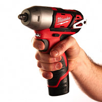 Milwaukee M12 BIW38-0 Accu Subcompactslagmoersleutel 3/8