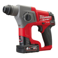 Milwaukee M12 FUEL™ CH-602X Compacte Accu Boorhamer SDS+ 1,1J 12V 6.0Ah in HD-Box - 4933451510 - 4002395161584 - 4933451510 - Mastertools.nl