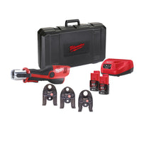 Milwaukee M12 HPT-202C TH-KIT Accu Hydraulische Subcompacte Perstool 12V 2.0Ah Li-Ion M12™ in koffer - 4933443105 - 4002395003068 - 4933443105 - Mastertools.nl