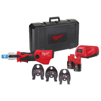 Milwaukee M12™ ONEHPT-202C M-Set FORCE LOGIC™ Accu Hydraulische Subcompacte Perstool 2.0Ah in koffer - 4933481033 - 4058546413187 - 4933481033 - Mastertools.nl