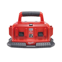 Milwaukee M1418 C6 Multibay lader 14V & 18V M14™ - M18™ - 4932430086 - 4002395377473 - 4932430086 - Mastertools.nl