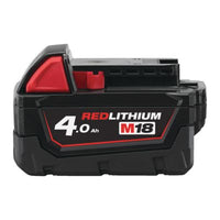 Milwaukee M18 BPP2D-402C Powerpack accu combiset 2-delig 18V 4.0Ah Li-Ion M18 in koffer - 4933447126 - 4002395005901 - 4933447126 - Mastertools.nl