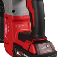 Milwaukee M18 BLHX-502X Accu Combihamer SDS+ met Snelwisselboorkop 2,3J 18V 5.0Ah in HD-Box - 4933478892 - 4058546361747 - 4933478892 - Mastertools.nl