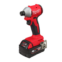 Milwaukee M18 BLIDRC-402C Compacte Accu Slagschroevendraaier 190Nm 18V 4.0Ah in Koffer - 4933492840 - 4058546477110 - 4933492840 - Mastertools.nl