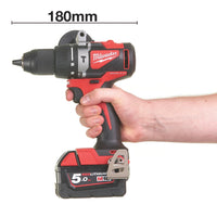 Milwaukee M18 BLPD2-502X Accu klop-/schroefboormachine 18V 5.0Ah in HD-Box - 4933464517 - 4058546224622 - 4933464517 - Mastertools.nl