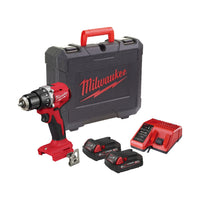 Milwaukee M18 BLPDRC-202C Compacte accu klop-/schroefboormachine 18V 2.0Ah in Koffer - 4933492822 - 4058546476939 - 4933492822 - Mastertools.nl