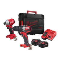 Milwaukee M18 BLPP2A3-502X Accu Combiset 2-delig BLIDR + BLPD2 18V 5.0Ah in HD-Box - 4933492844 - 4058546477158 - 4933492844 - Mastertools.nl