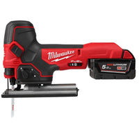 Milwaukee M18 FUEL™ FBJS-502X Accu Decoupeerzaag 18V 5.0Ah in HD-Box - 4933464800 - 4058546227456 - 4933464800 - Mastertools.nl