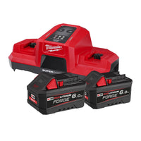 Milwaukee M18 FORGENRG-602 Accu Starterset 18V FORGE KIT 2x 6.0 Ah - 4933498549 - 405846524180 - 4933498549 - Mastertools.nl