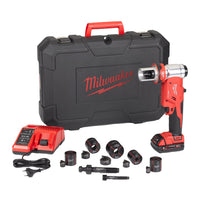 Milwaukee M18 HKP-201CA Accu Hydraulische Ponsmachine Set FORCE LOGIC™ 18V 2.0Ah in koffer - 4933451204 - 4002395138920 - 4933451204 - Mastertools.nl