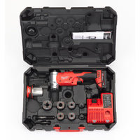 Milwaukee M18 HKP-201CA Accu Hydraulische Ponsmachine Set FORCE LOGIC™ 18V 2.0Ah in koffer - 4933451204 - 4002395138920 - 4933451204 - Mastertools.nl