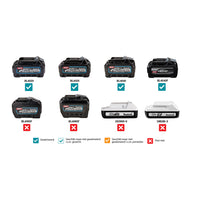 Makita MR004GZ 14,4/18/40V Li-Ion accu bouwradio body - FM/AM - DAB+ - Bluetooth - 230V - 0088381739085 - MR004GZ - Mastertools.nl