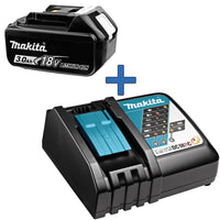 Makita Accu Starterset 18V DC18RC 1x BL1830B - 191A24-4 - 0088381547000 - 191A24-4 - Mastertools.nl