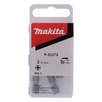Makita P-53372 Schroefbit PH1x50mm 1/4