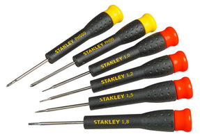 Stanley STHT0-62631 Precisieschroevendraaier 6-delig 1-1.8 - 3253560626310 - STHT0-62631 - Mastertools.nl