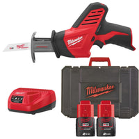 Milwaukee M12 C12 HZ-202C Accu Compacte reciprozaagmachine 12V 2.0Ah in koffer - 4933441195 - 4002395001200 - 4933441195 - Mastertools.nl