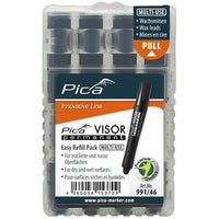 Pica 991/46 VISOR Permanent navulling zwart VE=4 - PI99146 - - - Mastertools.nl