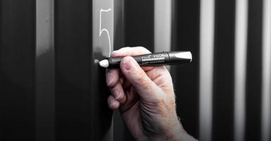 Pica 990/40 VISOR Permanent marker rood in blisterverpakking - PI99040SB - - - Mastertools.nl