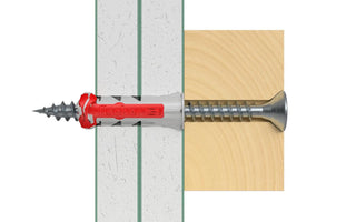 Fischer DuoPower Nylonplug 6x30mm VE=100 - 535453 - - - Mastertools.nl