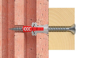 Fischer DuoPower Nylonplug 6x30mm VE=100 - 535453 - - - Mastertools.nl