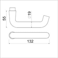 AMI 356 Deurkruk Quickstift 38/42mm F1 (Paar) - 103240 - 8714409003587 - 103240 - Mastertools.nl