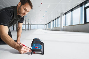 Bosch Professional GCL 2-15 Kruislijnlaser Rood in Koffer - 0601066E02 - 3165140837224 - 0601066E02 - Mastertools.nl