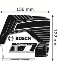 Bosch Professional GCL 2-50 C Accu Kruislijnlaser Rood 12V - 0601066G00 - 3165140865579 - 0601066G00 - Mastertools.nl