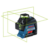 Bosch Professional GLL 3-80 G Kruislijnlaser Groen in Koffer - 0601063Y00 - 4059952524870 - 0601063Y00 - Mastertools.nl