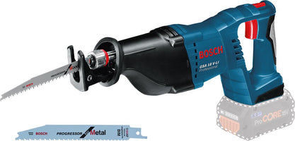 Bosch Professional GSA 18V-LI Accu Reciprozaag 18V Basic Body - 060164J000 - 3165140508940 - 060164J000 - Mastertools.nl