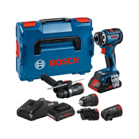 Bosch Professional GSR 18V-90 FC Accu Schroefboormachine FlexiClick 18V 4.0Ah + 4x Hulpstukken in L-Boxx - 06019K6200 - 4059952605807 - 06019K6200 - Mastertools.nl