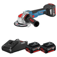 Bosch Professional GWX 18V-10 SC Accu Haakse Slijper 18V 5.0Ah (3x) - 0615990N13 - 4059952657097 - 0615990N13 - Mastertools.nl