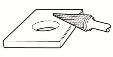 Bahco Stiftfrees 12x25mm HM Middel spitsvorm - M1227M06 - 7311518036928 - M1227M06 - Mastertools.nl