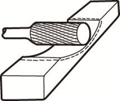 Bahco Stiftfrees 12x25mm HM Middel Cilindrisch vlak - A1225M06 - 7311518023942 - A1225M06 - Mastertools.nl