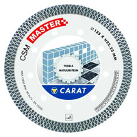 Carat CSM MASTER Diamantschijf natuursteen/tegels 125x22,23mm - CSMM125300 - - - Mastertools.nl